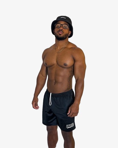 STOCK LOGO PRO MESH MID SHORTS
